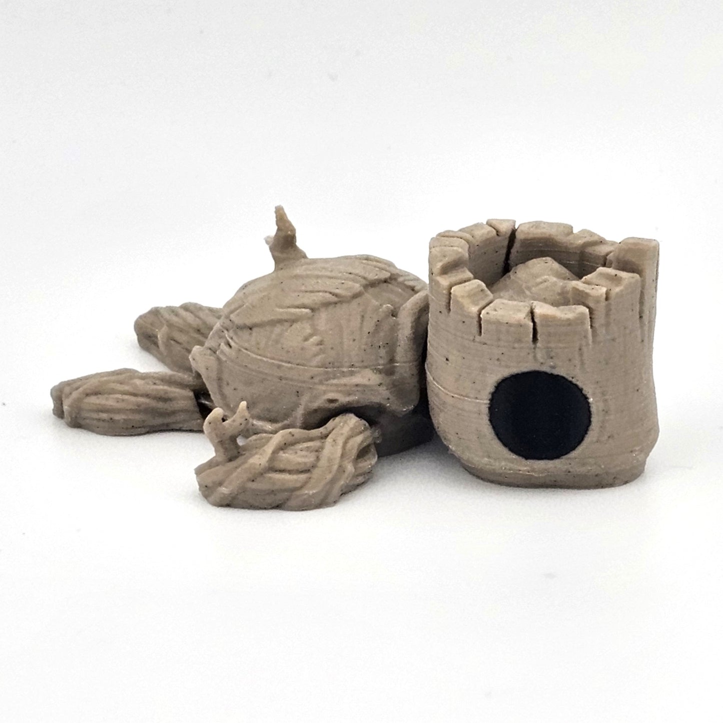 Prospect 3D - Sea Turtle Island – 2" Mini 3D Printed Sea Turtle (Various Themes)