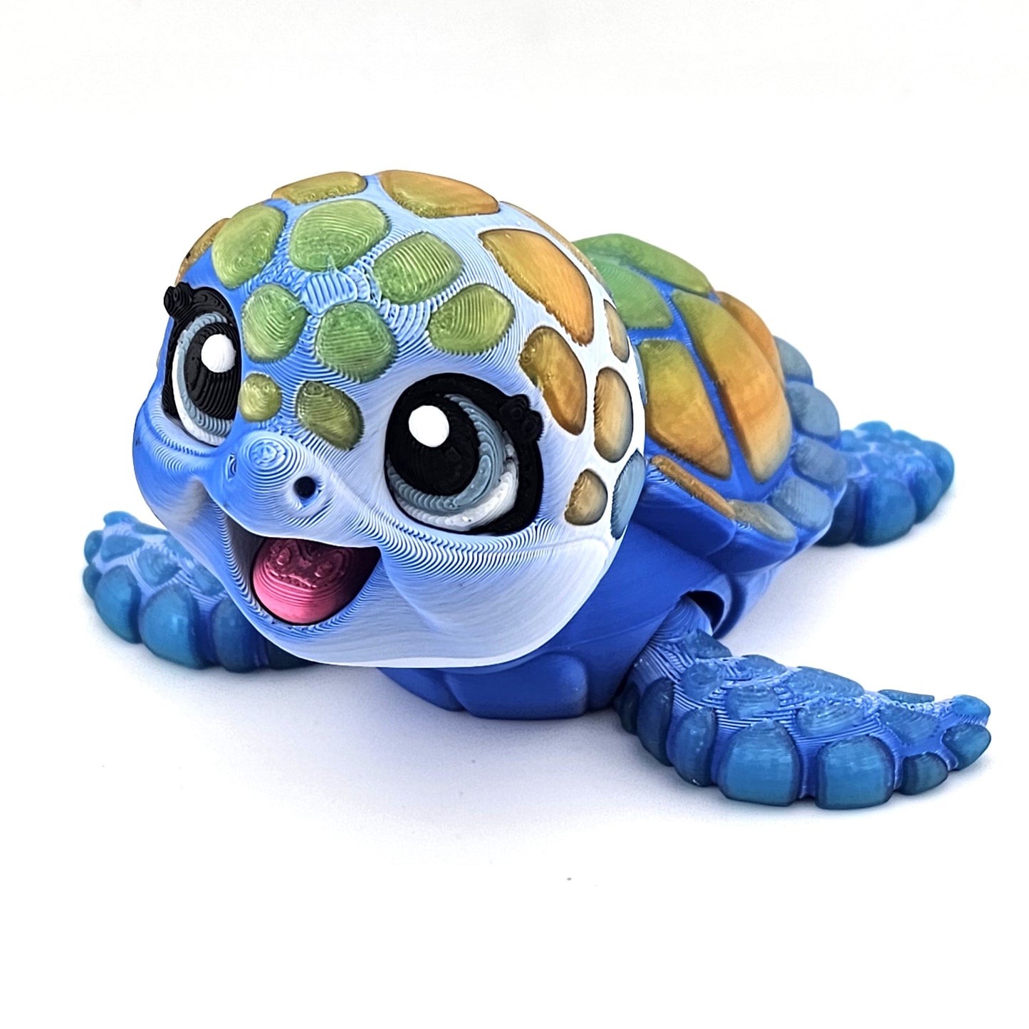 Prospect 3D - Happy Baby Sea Turtle – 3D Printed - Sea Turtle Shores Collection