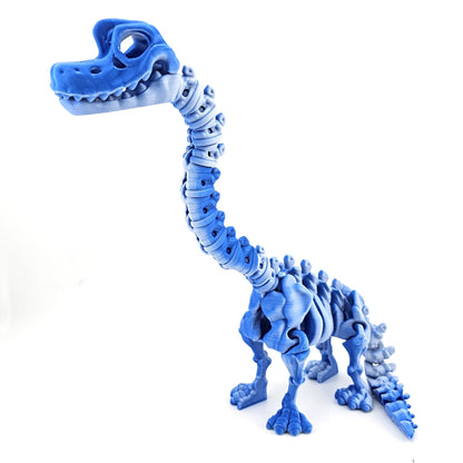 Prospect 3D - The Bone Yard - Large Benny's 9 Inches Tall Dinosaur Skeleton with Detailed Bone Structure and Playful Grin for Dino Enthusiasts