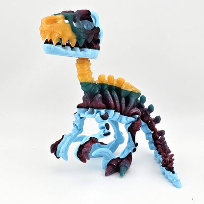 Prospect 3D - Large Raptor Skeleton – 3D Printed Dinosaur Fossil Model (Bone Yard Collection)
