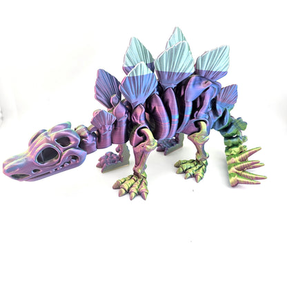 Prospect 3D - The Bone Yard - Jumbo Spike's Skeleton - 14 inches long - Prehistoric wonder