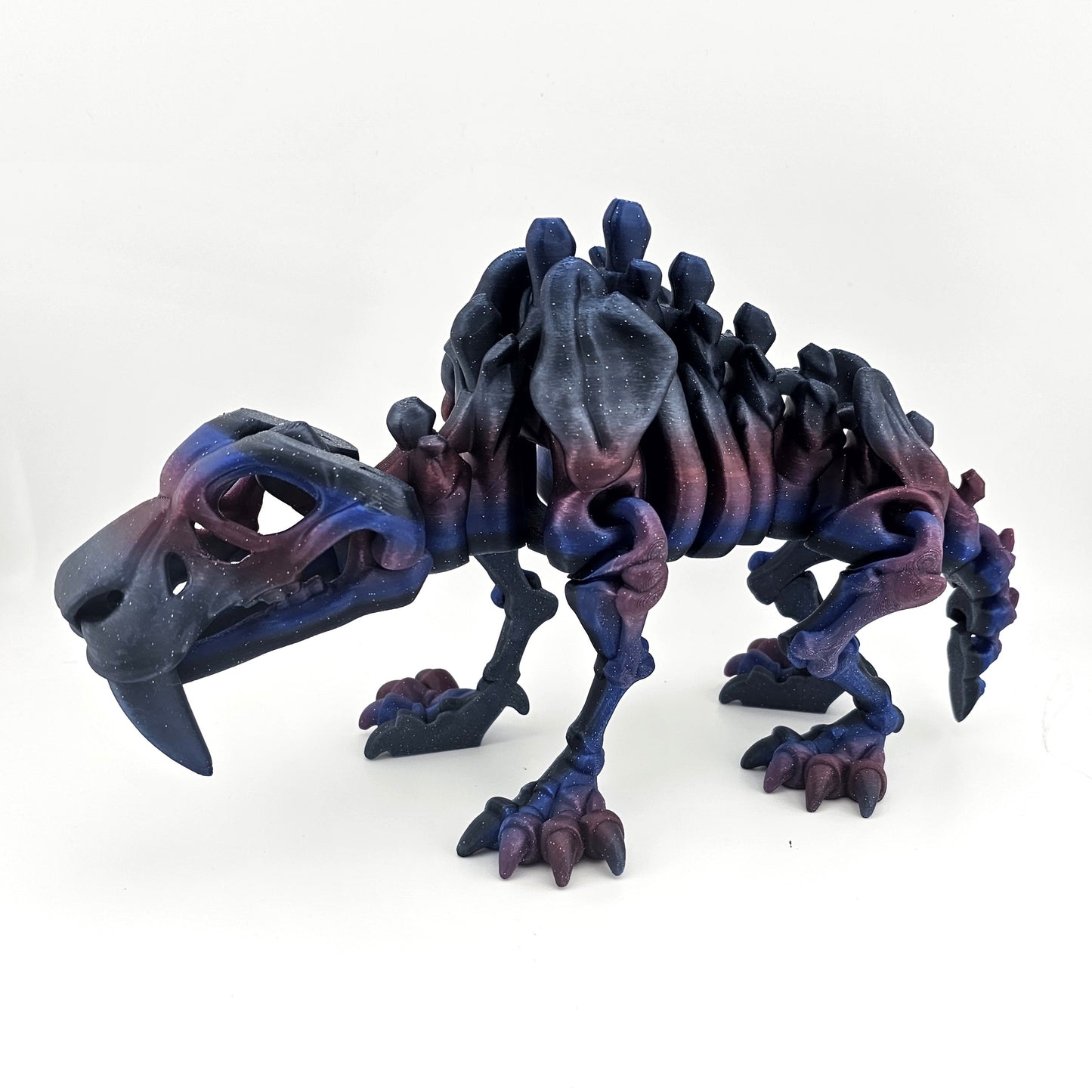 Prospect 3D - Jumbo Sabertooth Skeleton – 3D Printed Fossil Model (Bone Yard Collection)