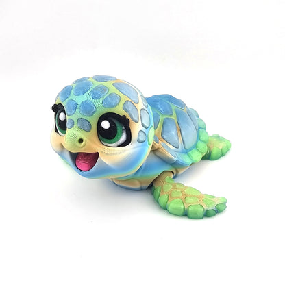 Prospect 3D - Happy Baby Sea Turtle – 3D Printed - Sea Turtle Shores Collection