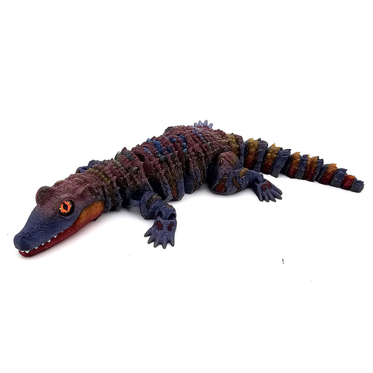 Prospect 3D - 3D Printed Alligator Figurine – 9.5" Long - Great Reptile Land