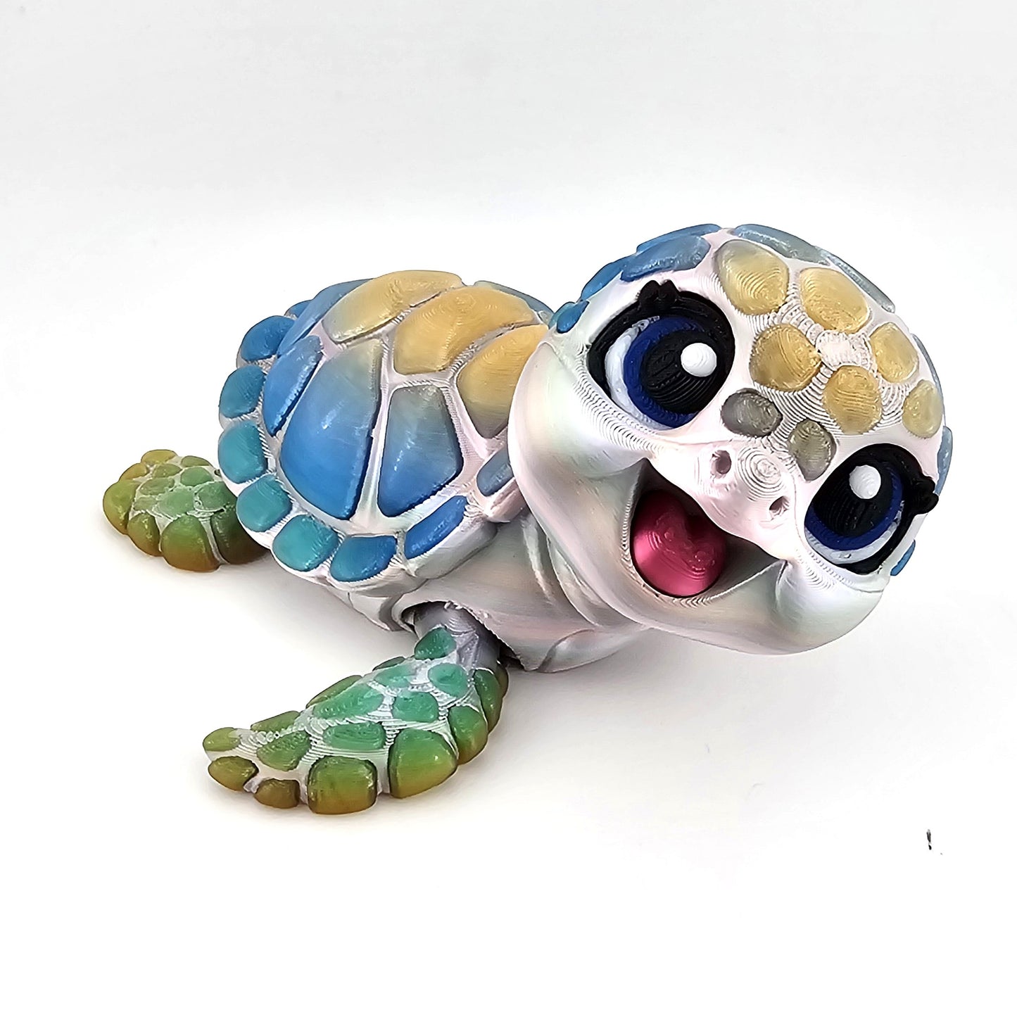 Prospect 3D - Happy Baby Sea Turtle – 3D Printed - Sea Turtle Shores Collection