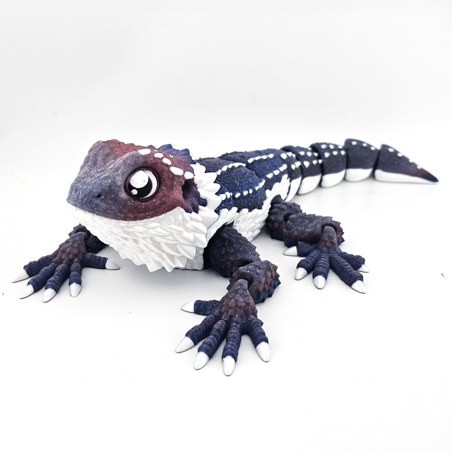 Prospect 3D - 3D Printed Bearded Dragon – Realistic 8" x 11" Articulated Model