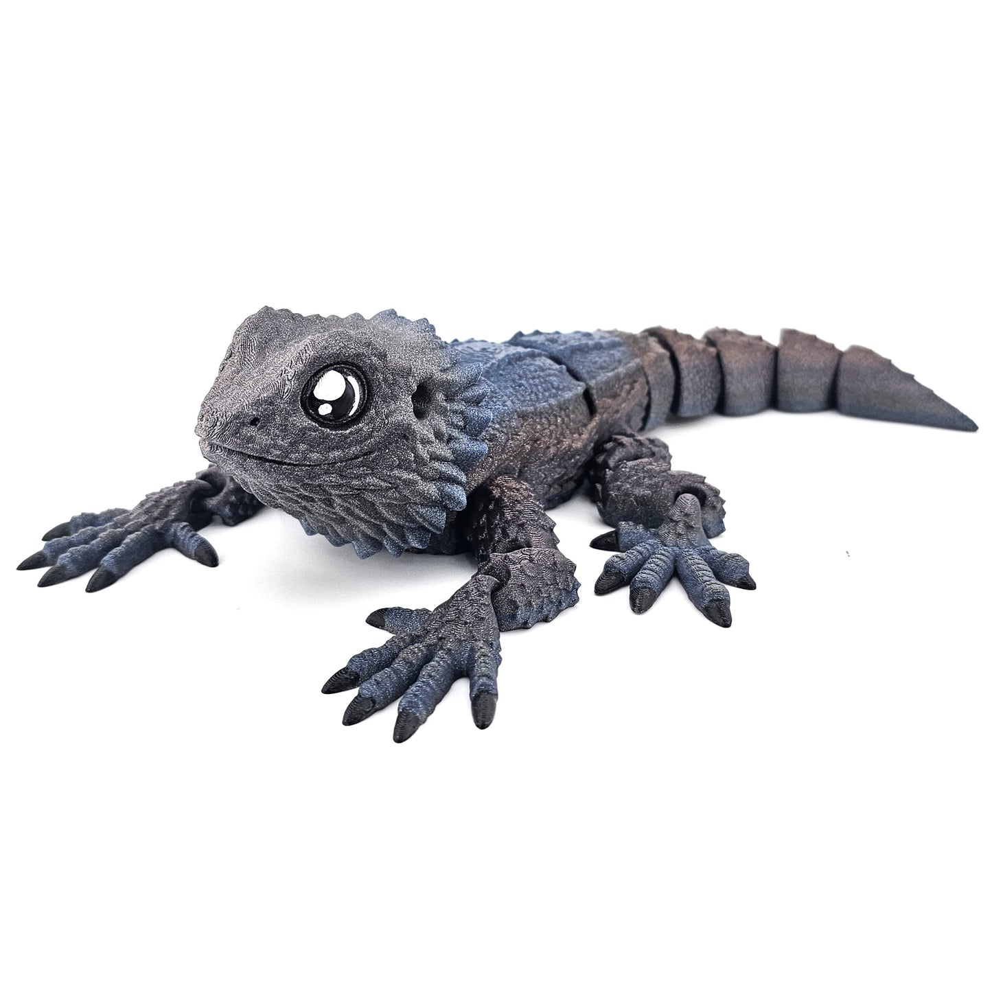 Prospect 3D - 3D Printed Bearded Dragon – Realistic 8" x 11" Articulated Model