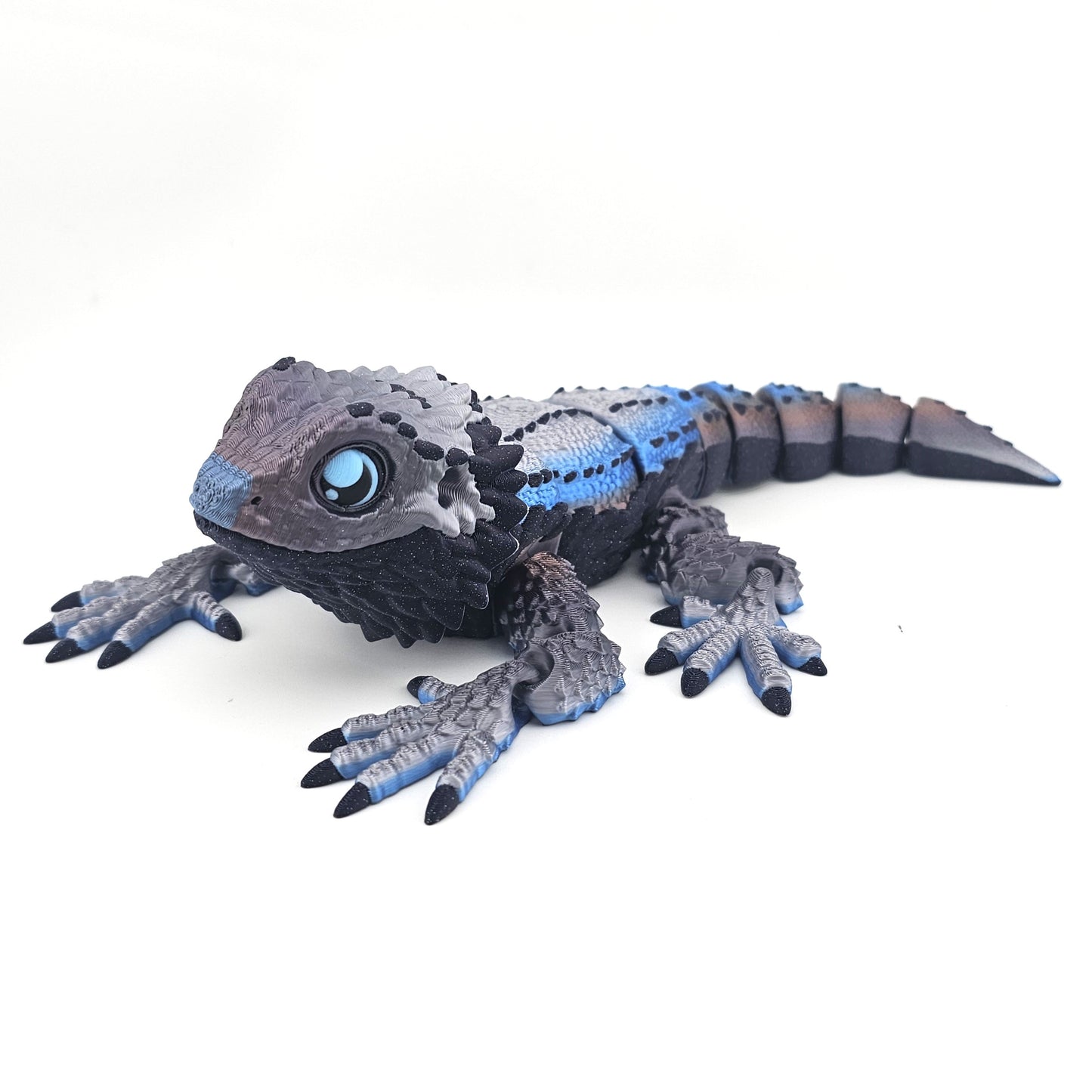 Prospect 3D - 3D Printed Bearded Dragon – Realistic 8" x 11" Articulated Model