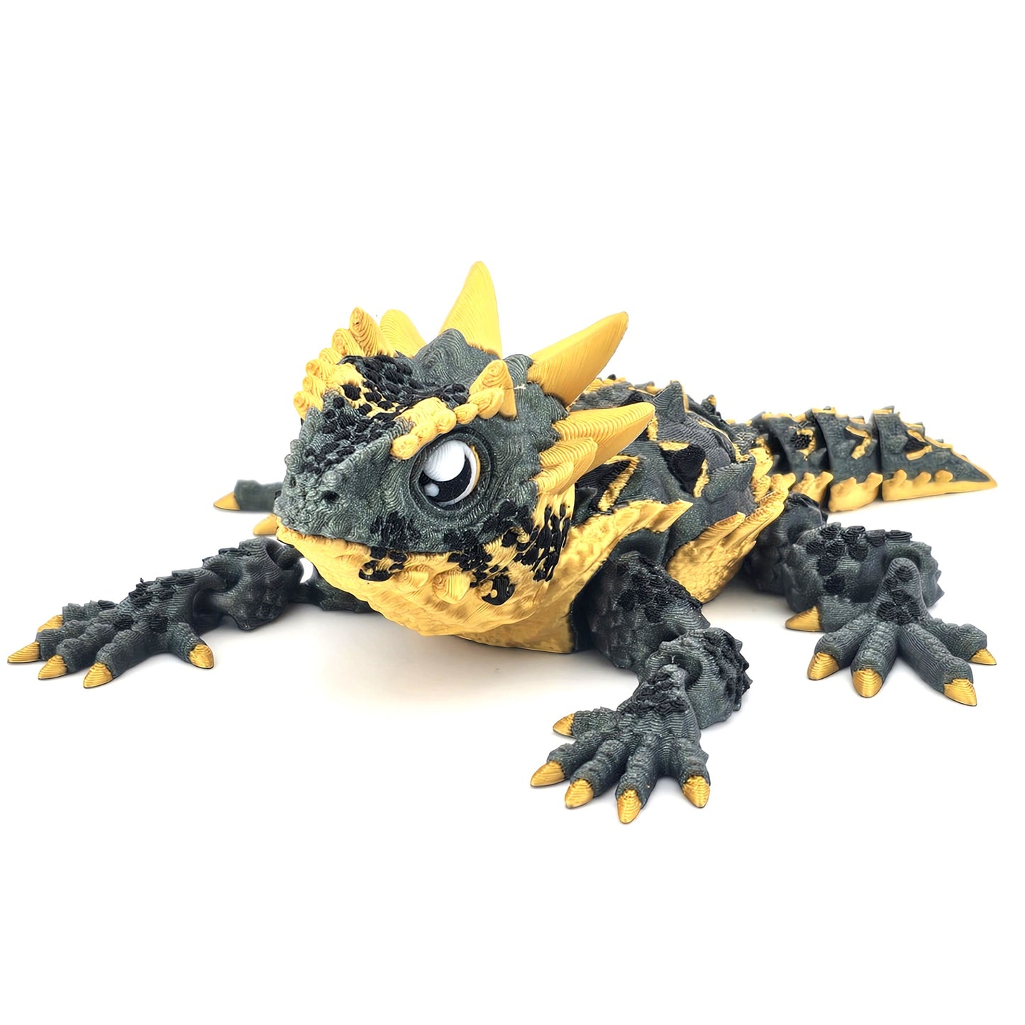 Prospect 3D - 3D Printed Lizard Babies – Adorable Bearded Dragons, Horned Lizards & More (5" Wide, 6–8" Long)