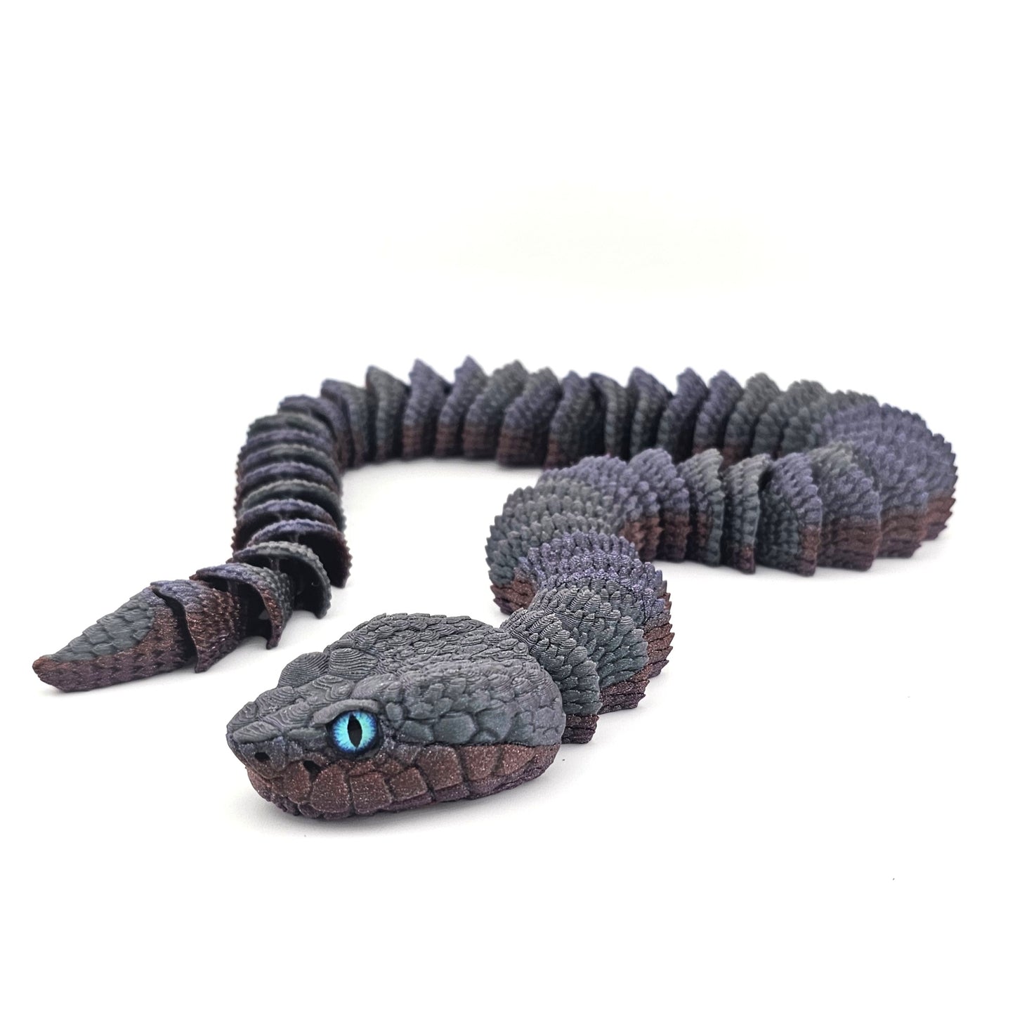 Prospect 3D - 3D Printed Realistic Snakes – 24"–30" Poseable Reptile Models (King Cobra, Copperhead, Horned Viper, Gaboon Viper &amp; More)