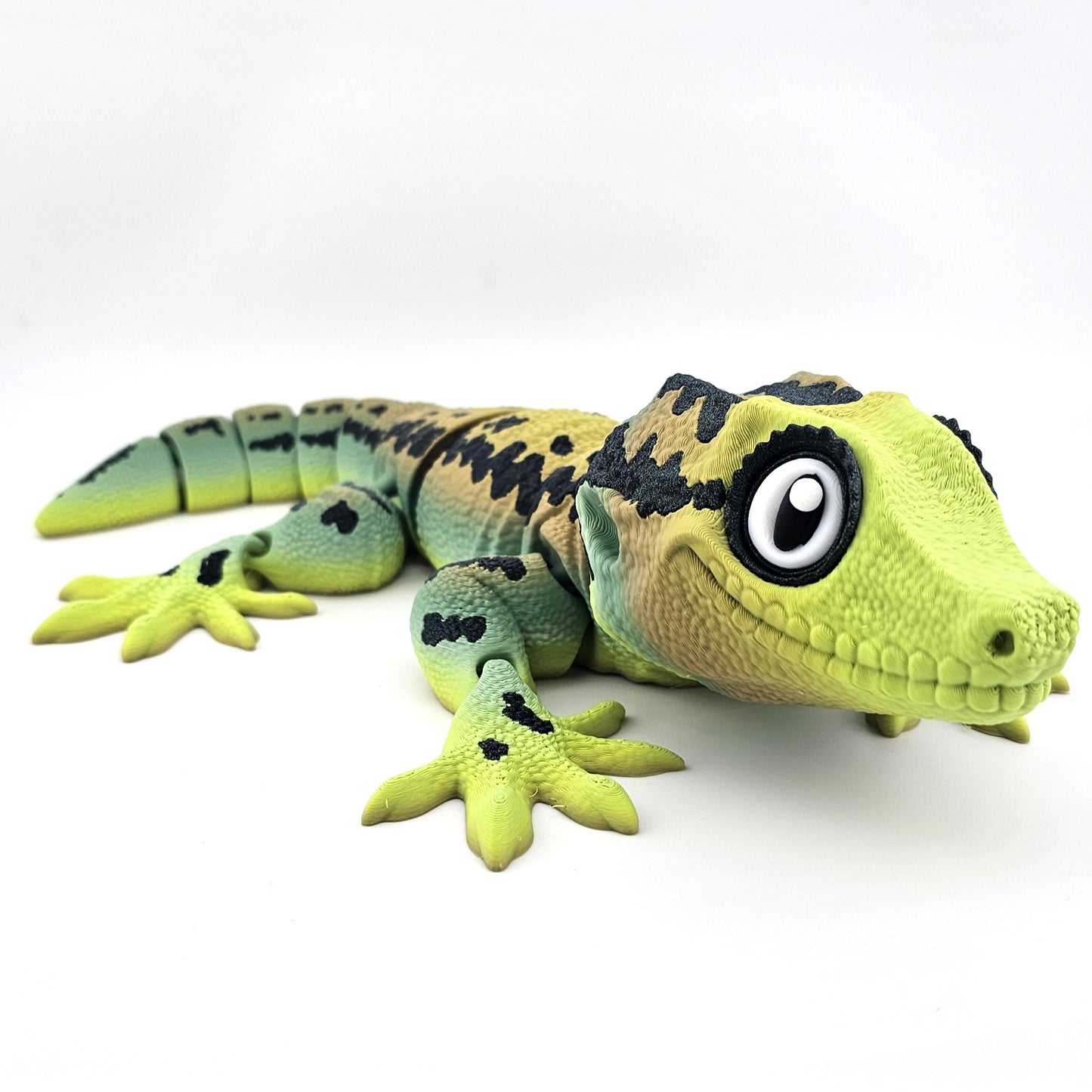 Prospect 3D - 3D Printed Gecko Decor – 9" Articulated Lizard Figure - Great Reptile Land