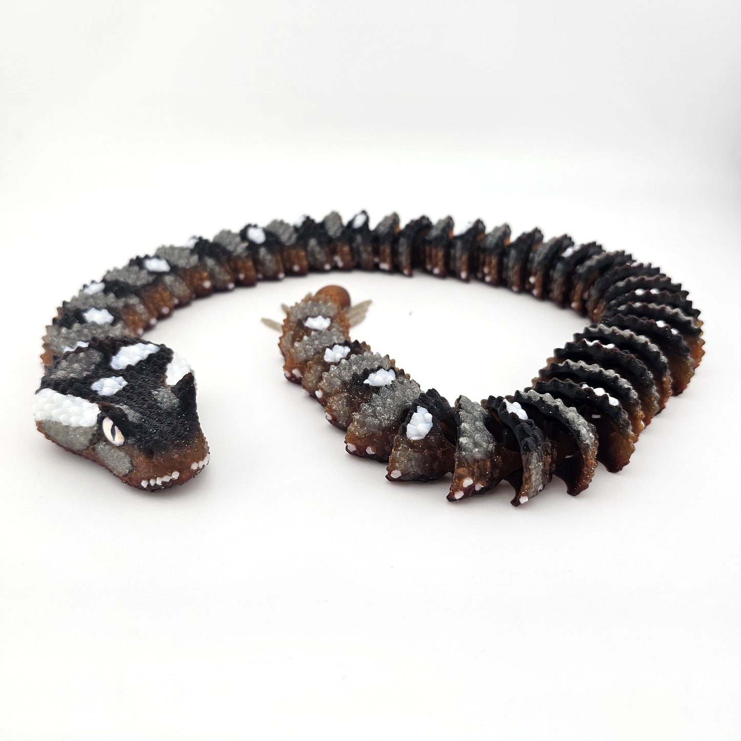 Prospect 3D - 3D Printed Realistic Snakes – 24"–30" Poseable Reptile Models (King Cobra, Copperhead, Horned Viper, Gaboon Viper &amp; More)