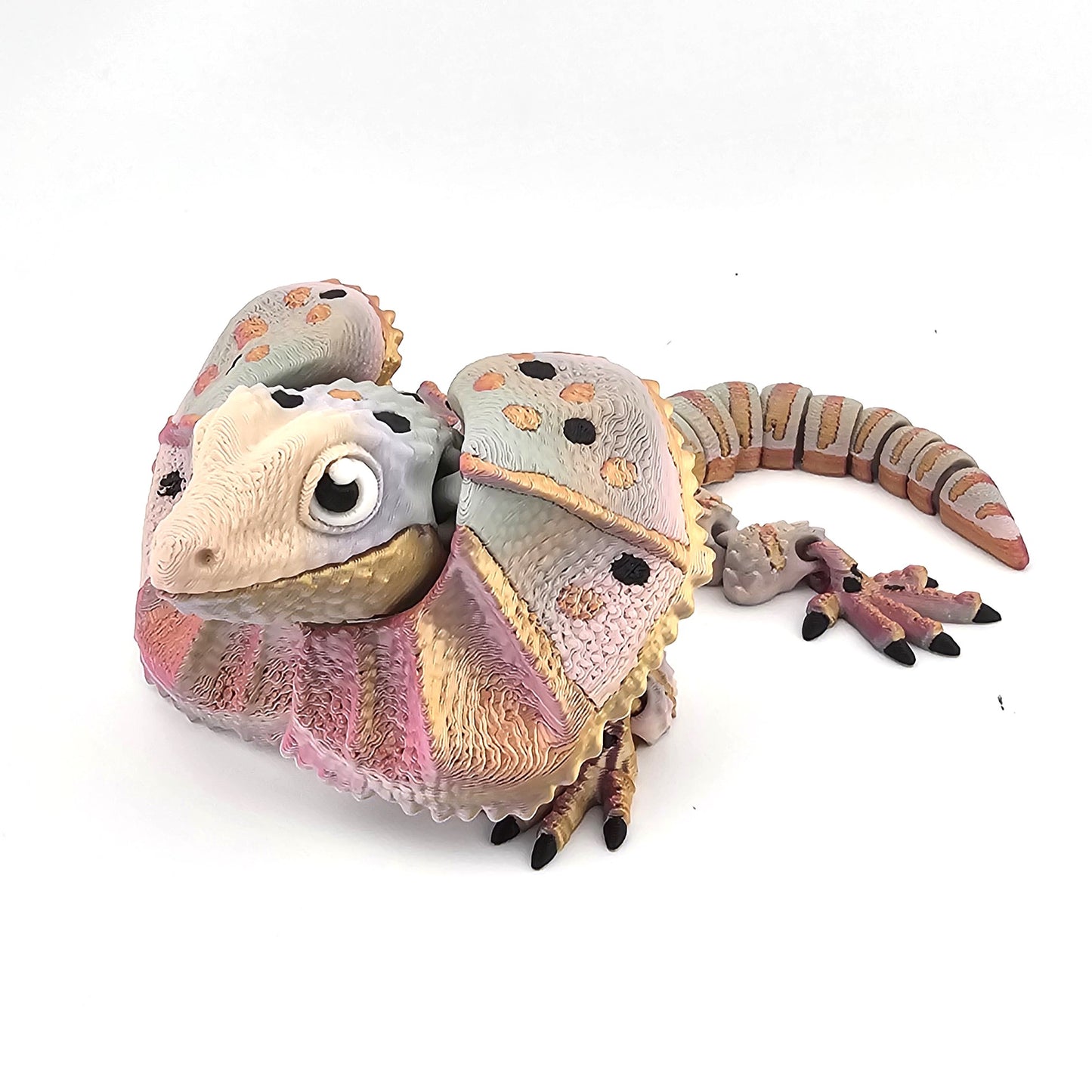 Prospect 3D - 3D Printed Lizard Babies – Adorable Bearded Dragons, Horned Lizards & More (5" Wide, 6–8" Long)