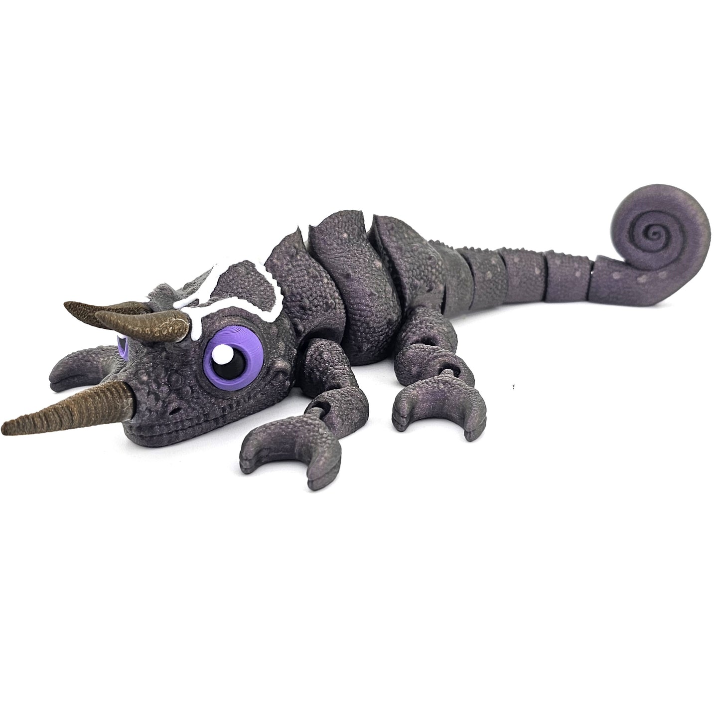 Prospect 3D - Articulated 3D Printed Chameleon – Great Reptile Land - 10.5" Long