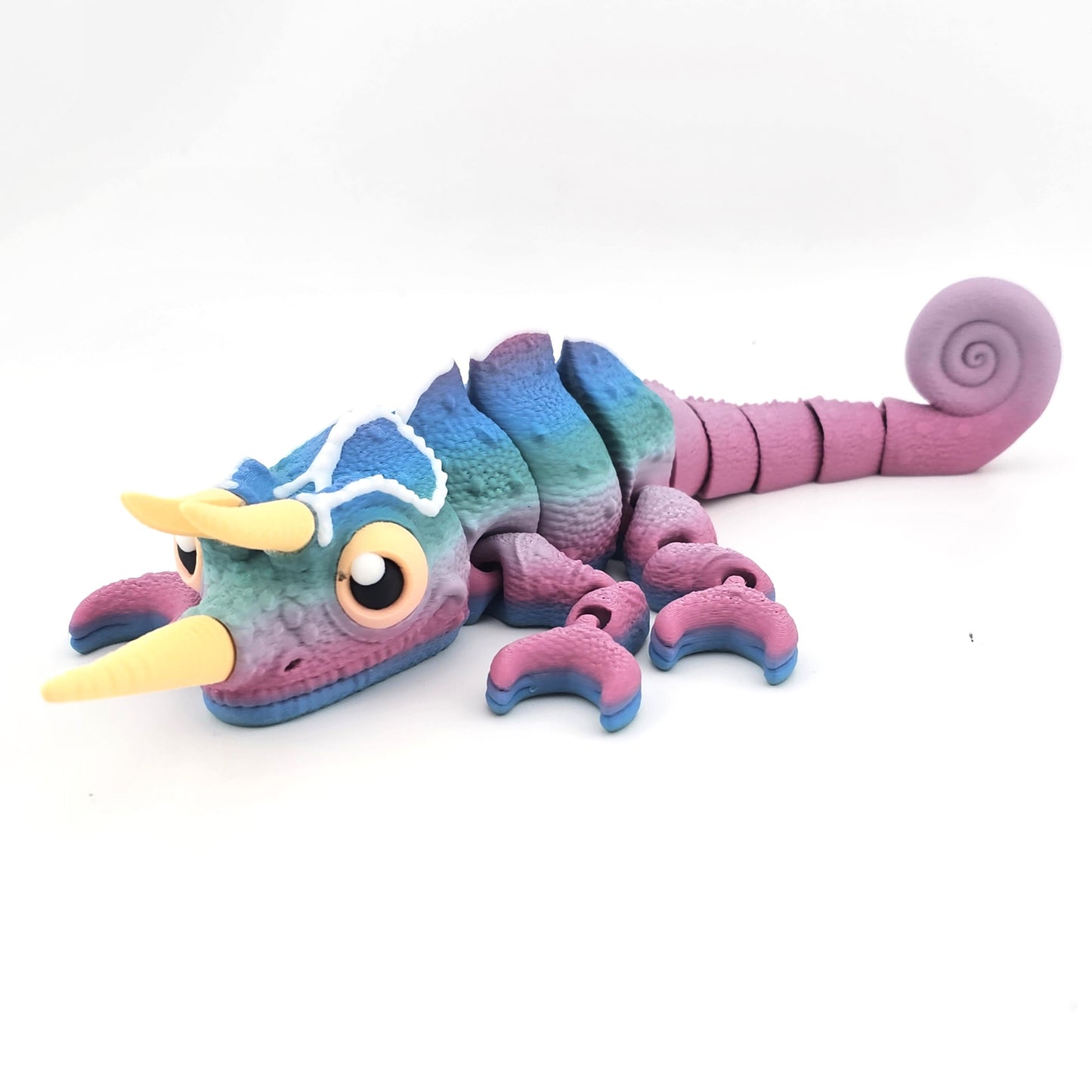 Prospect 3D - Articulated 3D Printed Chameleon – Great Reptile Land - 10.5" Long