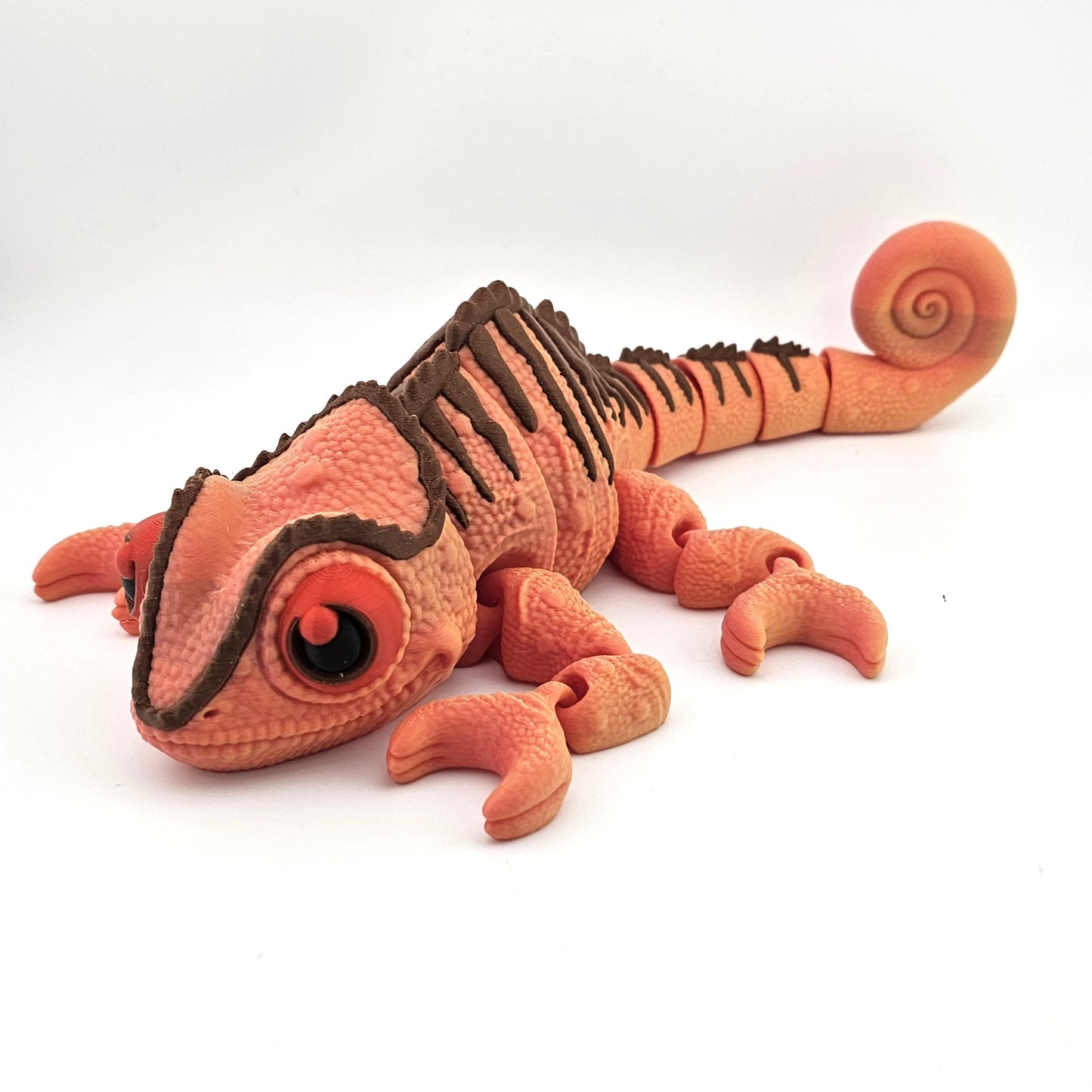 Prospect 3D - Articulated 3D Printed Chameleon – Great Reptile Land - 10.5" Long