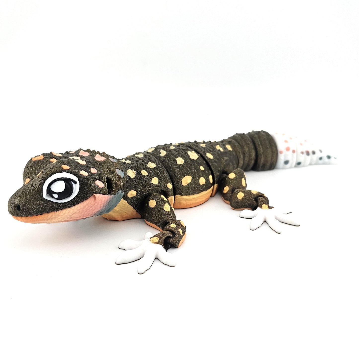 Prospect 3D - 3D Printed Gecko Decor – 9" Articulated Lizard Figure - Great Reptile Land