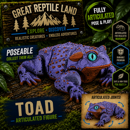 Prospect 3D - 3D Printed Frogs – Great Reptile Land Collection