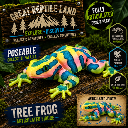 Prospect 3D - 3D Printed Frogs – Great Reptile Land Collection