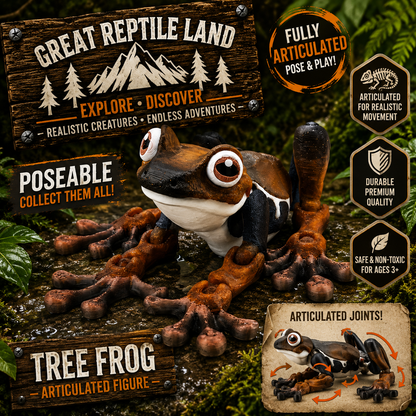 Prospect 3D - 3D Printed Frogs – Great Reptile Land Collection
