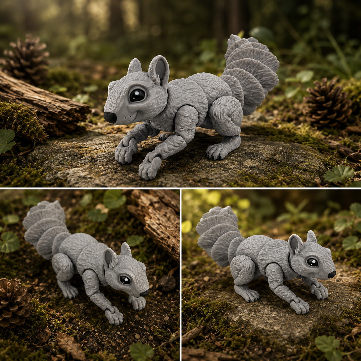 Prospect 3D - Cute and Cuddly - Squirrels - Wonderful Décor item