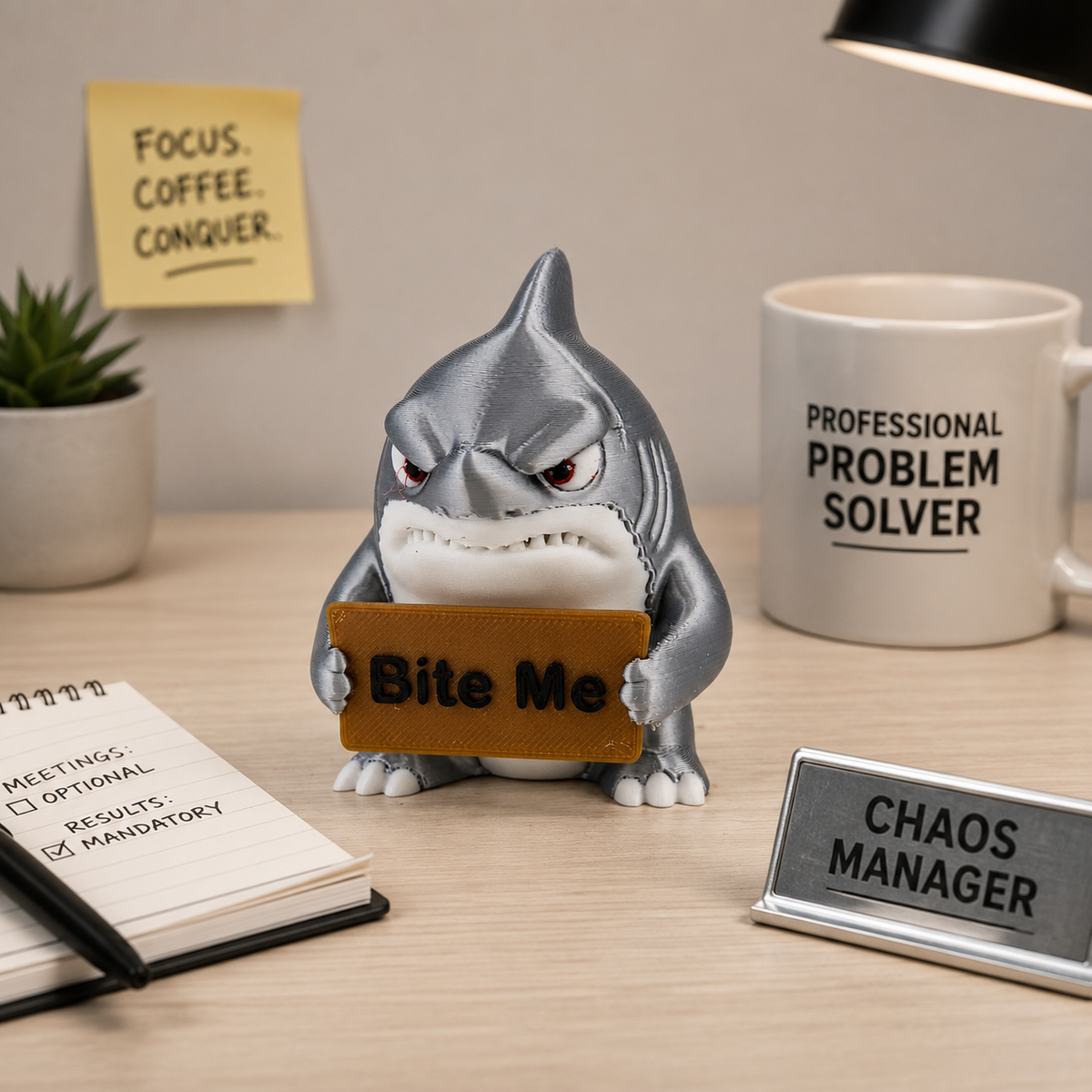 Prospect 3D - 3D Printed “Small Animals With Attitude” – Quirky Miniature Creatures for Desk, Shelf or Gifts