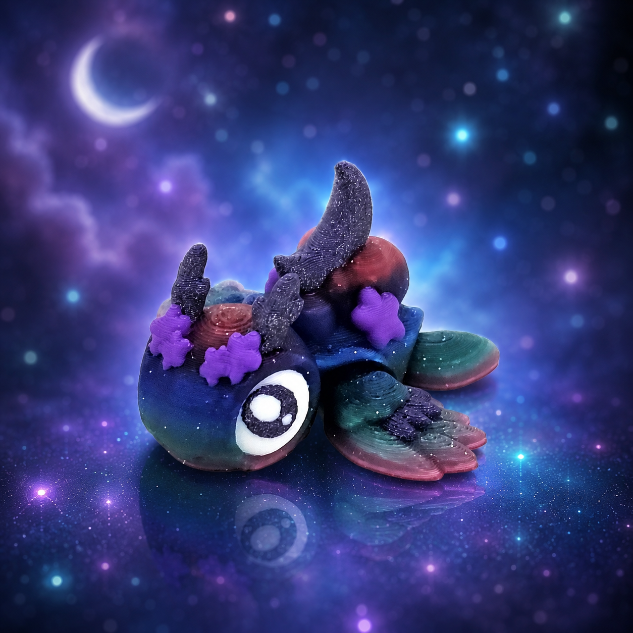 Prospect 3D - Sea Turtle Island – 2" Mini 3D Printed Sea Turtle (Various Themes)