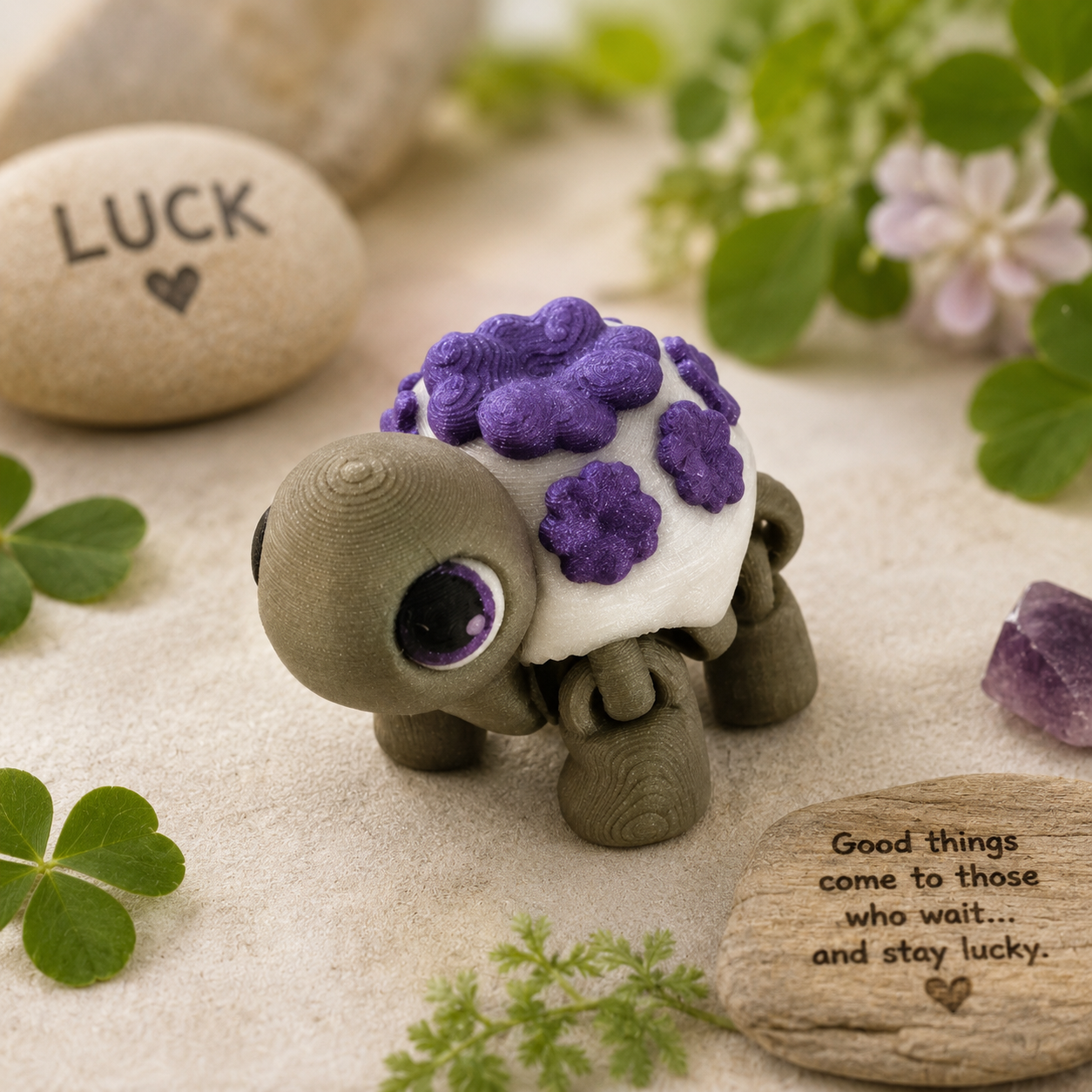 Prospect 3D - Sea Turtle Island – 2" Mini 3D Printed Sea Turtle (Various Themes)