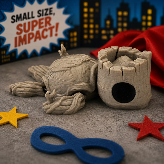 Super Hero Collection 2" Sea Turtle Minis