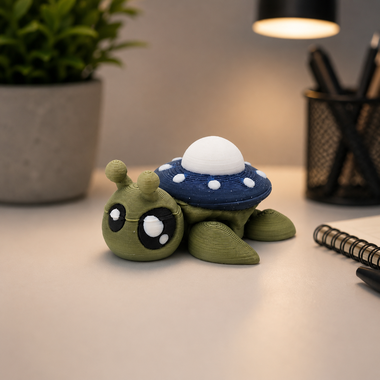 Prospect 3D - Sea Turtle Island – 2" Mini 3D Printed Sea Turtle (Various Themes)