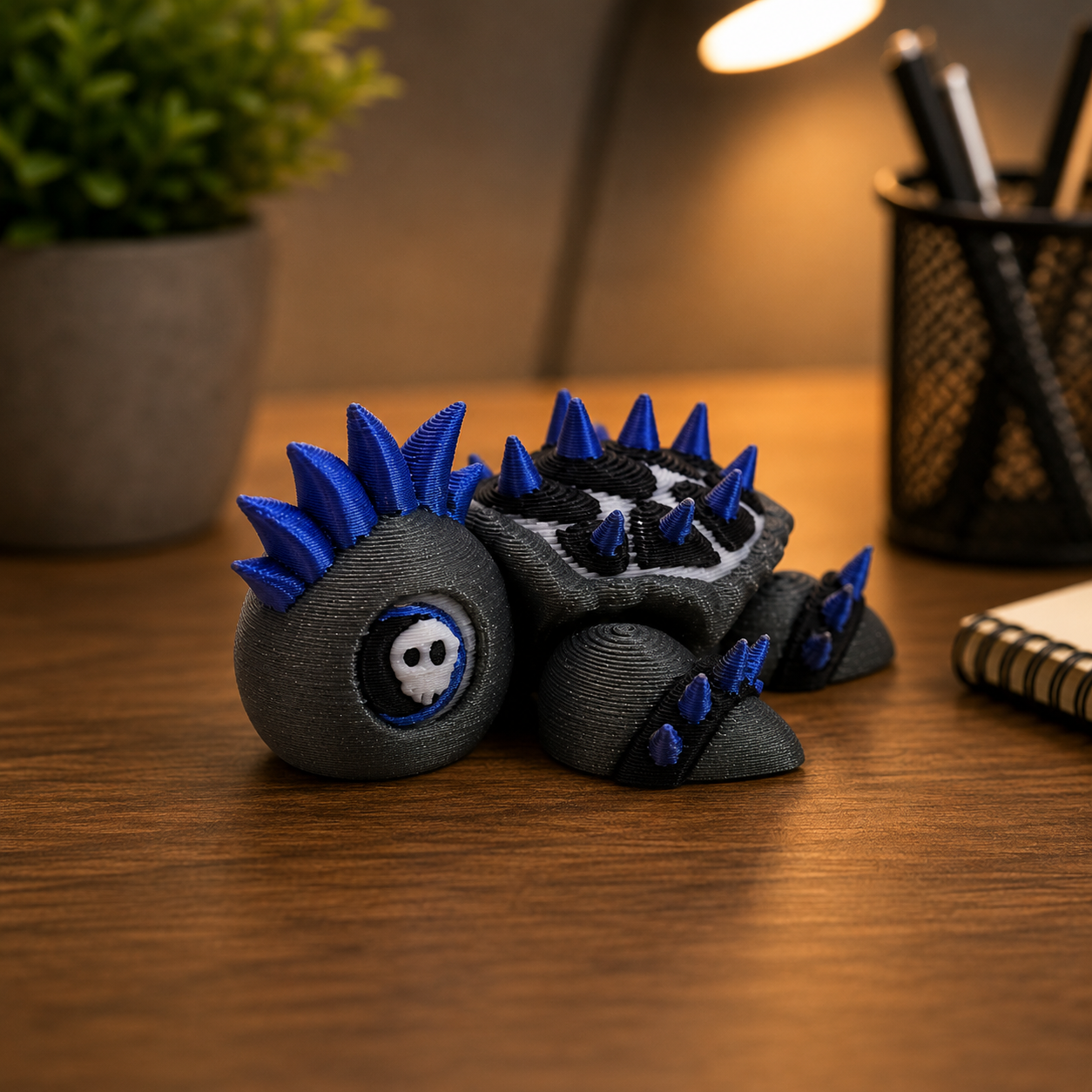 Prospect 3D - Sea Turtle Island – 2" Mini 3D Printed Sea Turtle (Various Themes)