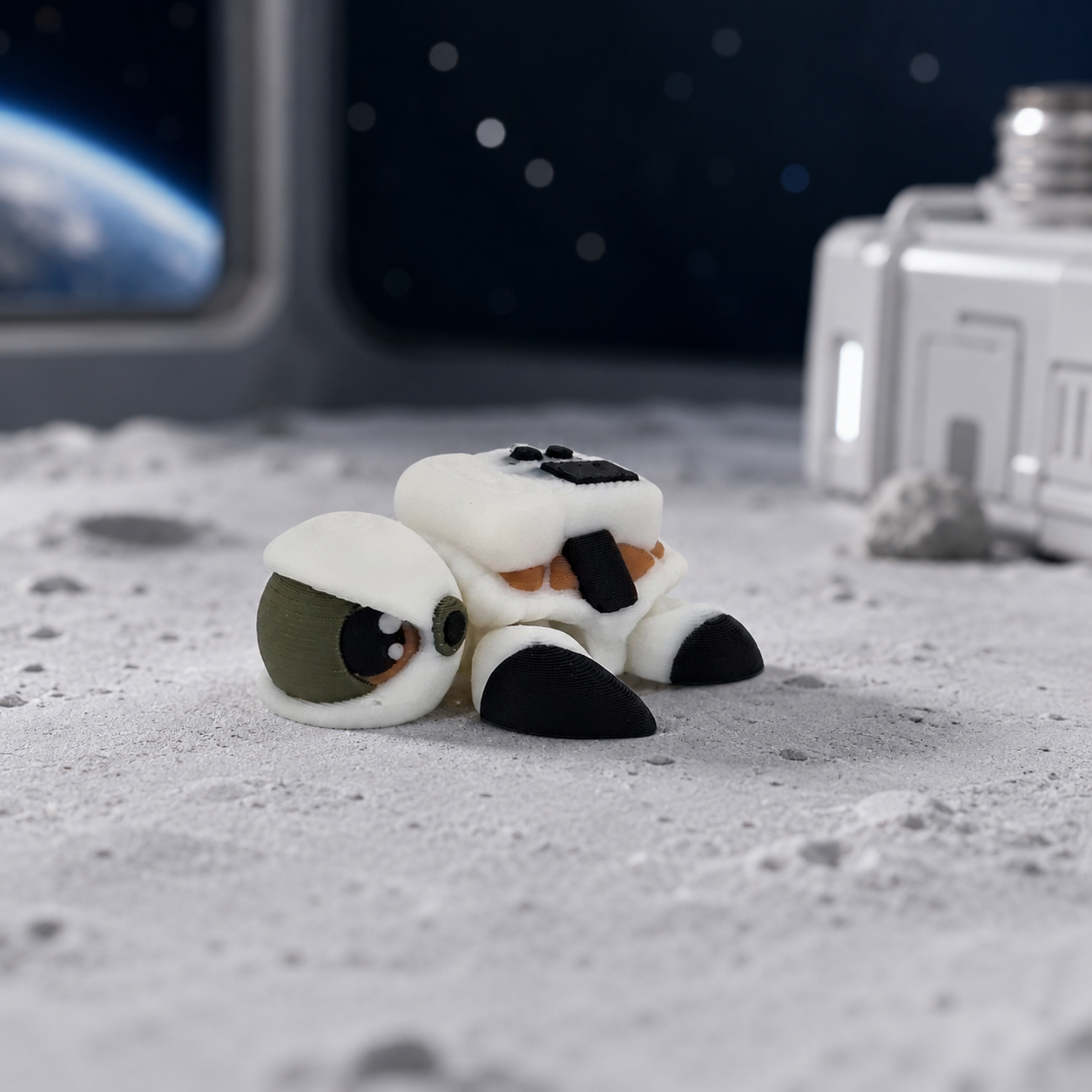 Prospect 3D - Sea Turtle Island – 2" Mini 3D Printed Sea Turtle (Various Themes)