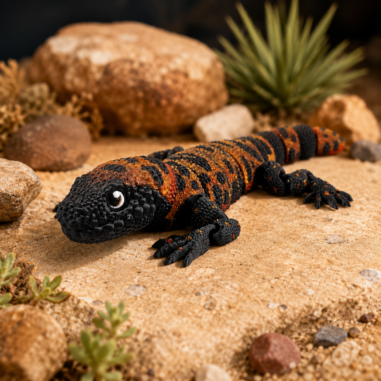 Prospect 3D - 3D Printed Lizard Babies – Adorable Bearded Dragons, Horned Lizards & More (5" Wide, 6–8" Long)