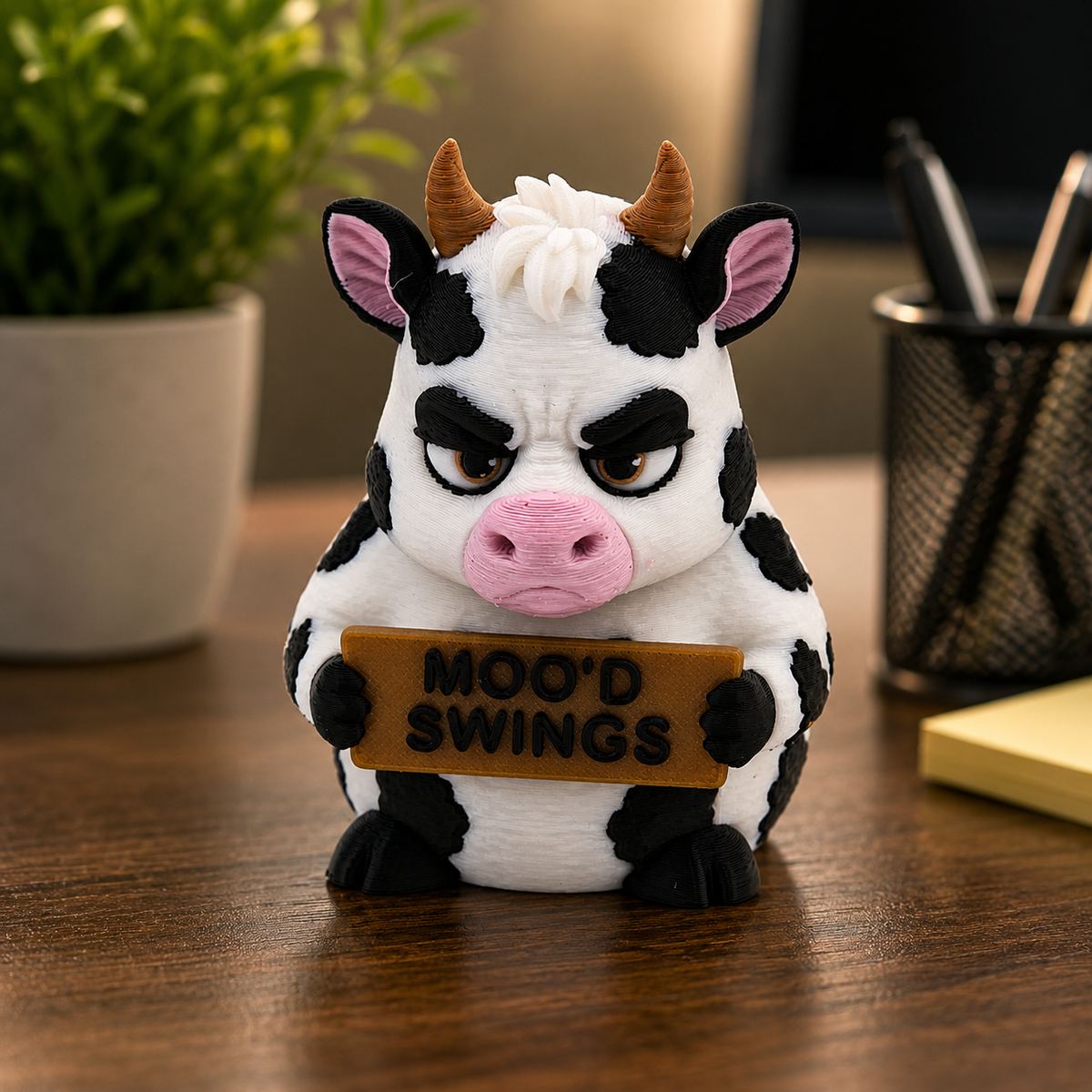 Prospect 3D - 3D Printed “Small Animals With Attitude” – Quirky Miniature Creatures for Desk, Shelf or Gifts