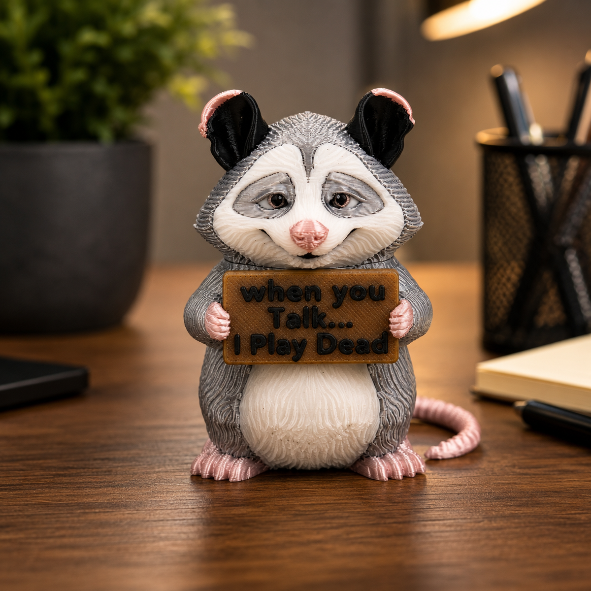 Prospect 3D - 3D Printed “Small Animals With Attitude” – Quirky Miniature Creatures for Desk, Shelf or Gifts
