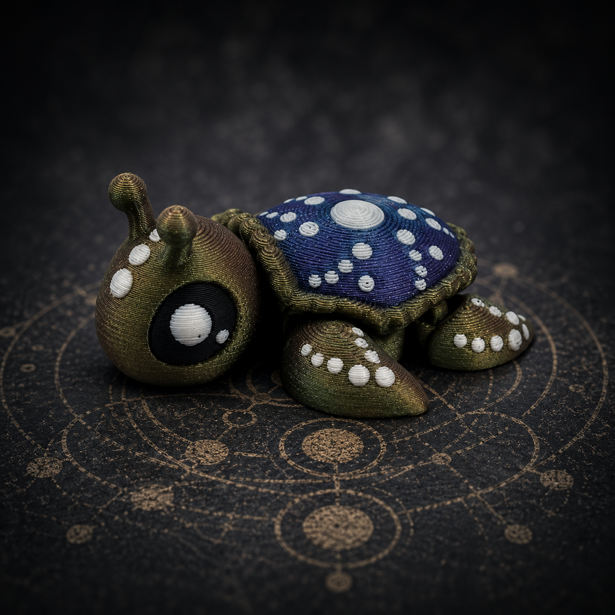 Prospect 3D - Sea Turtle Island – 2" Mini 3D Printed Sea Turtle (Various Themes)