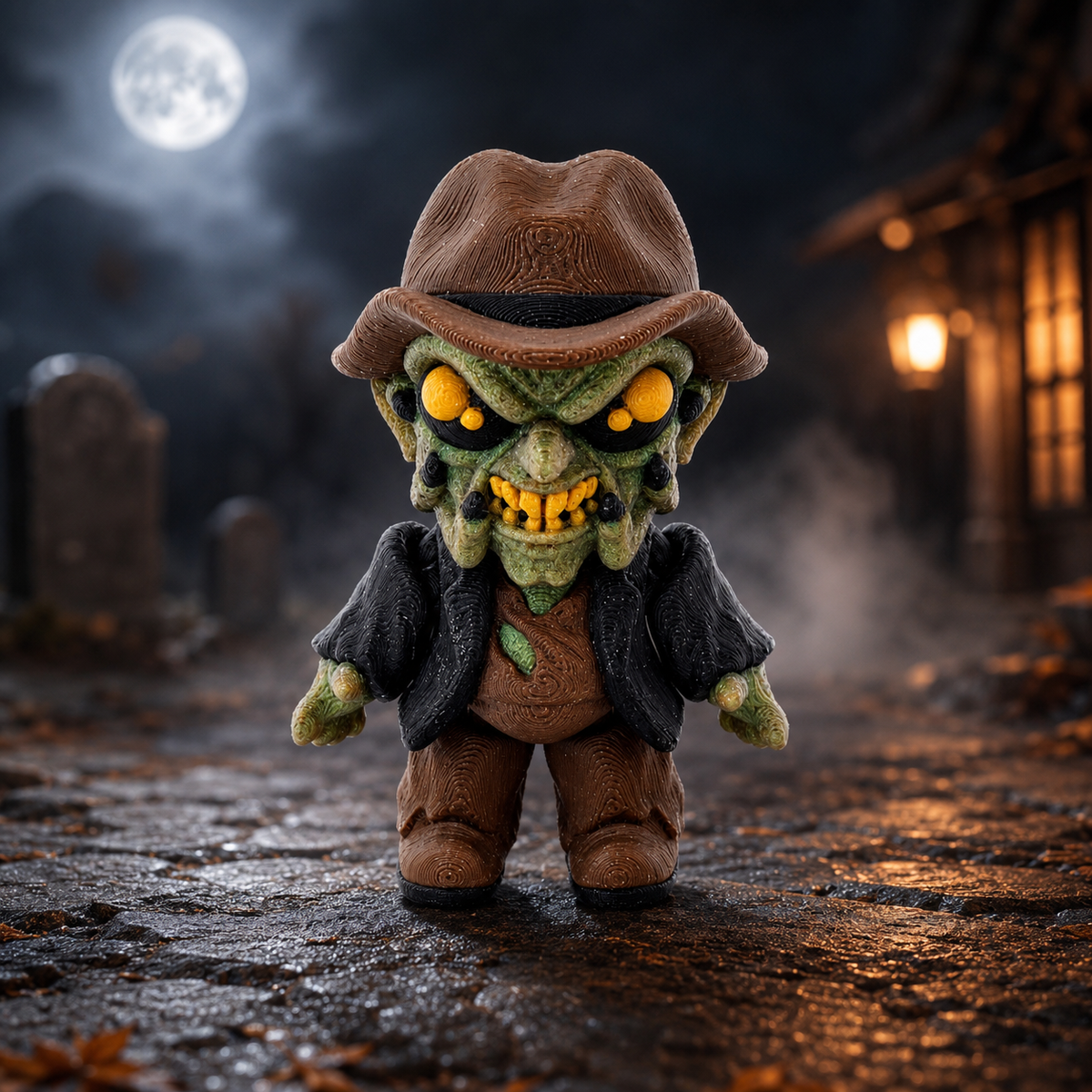 Prospect 3D - Paragold Minis - Horror Villains – 2" 3D Printed Figures (Halloween Edition)