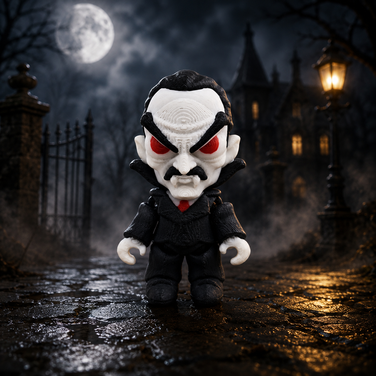 Prospect 3D - Paragold Minis - Horror Villains – 2" 3D Printed Figures (Halloween Edition)