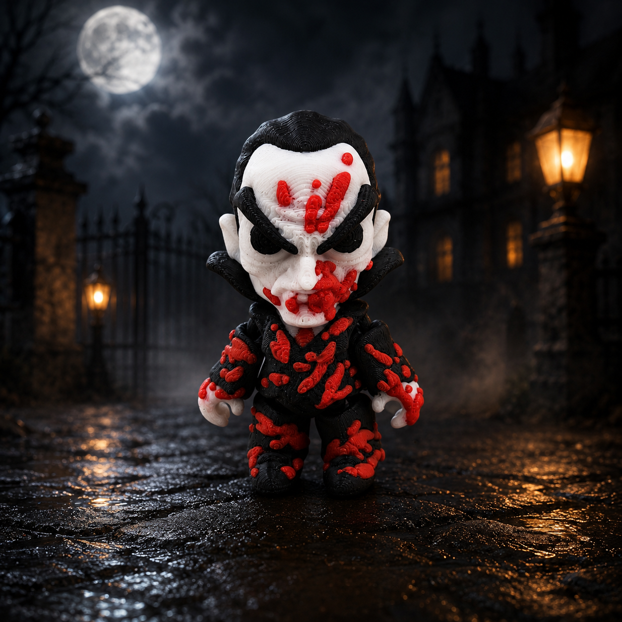 Prospect 3D - Paragold Minis - Horror Villains – 2" 3D Printed Figures (Halloween Edition)