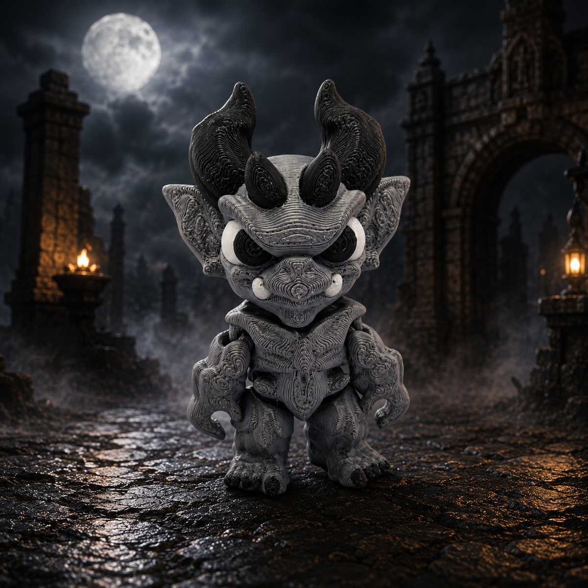 Prospect 3D - Paragold Minis - Horror Villains – 2" 3D Printed Figures (Halloween Edition)