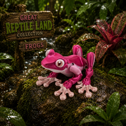 Prospect 3D - 3D Printed Frogs – Great Reptile Land Collection
