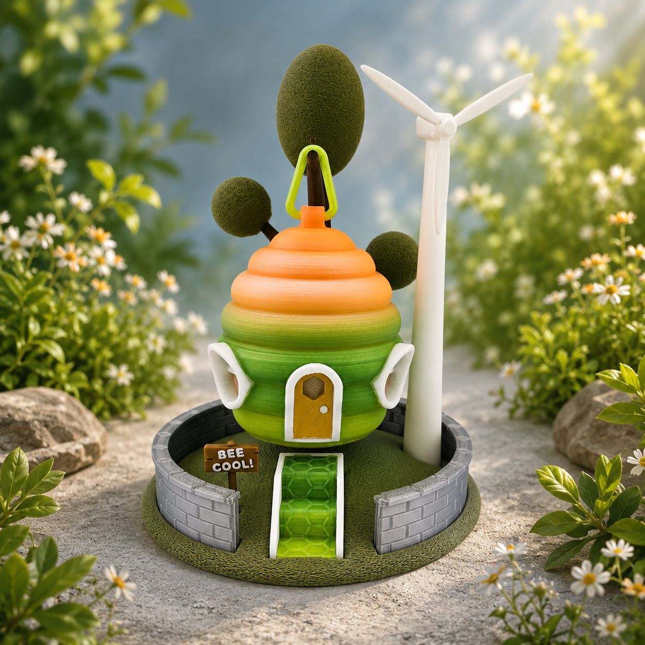 Prospect 3D - 3D Printed Spring Fairy Houses – 3 - 5 Inches Tall