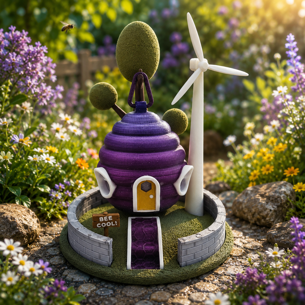 Prospect 3D - 3D Printed Spring Fairy Houses – 3 - 5 Inches Tall