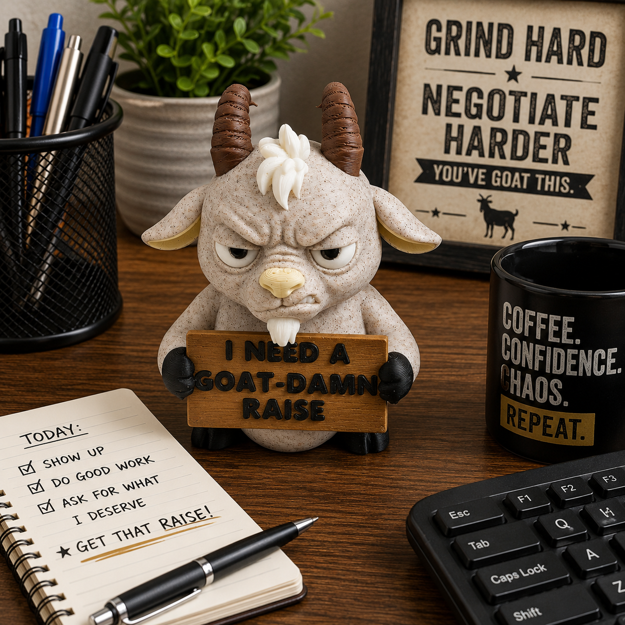 Prospect 3D - 3D Printed “Small Animals With Attitude” – Quirky Miniature Creatures for Desk, Shelf or Gifts