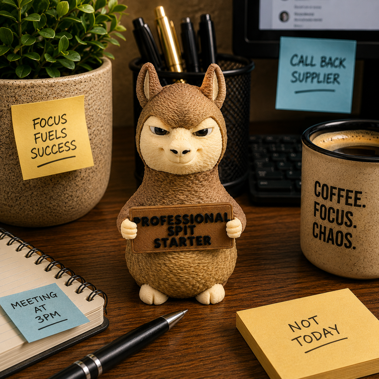Prospect 3D - 3D Printed “Small Animals With Attitude” – Quirky Miniature Creatures for Desk, Shelf or Gifts