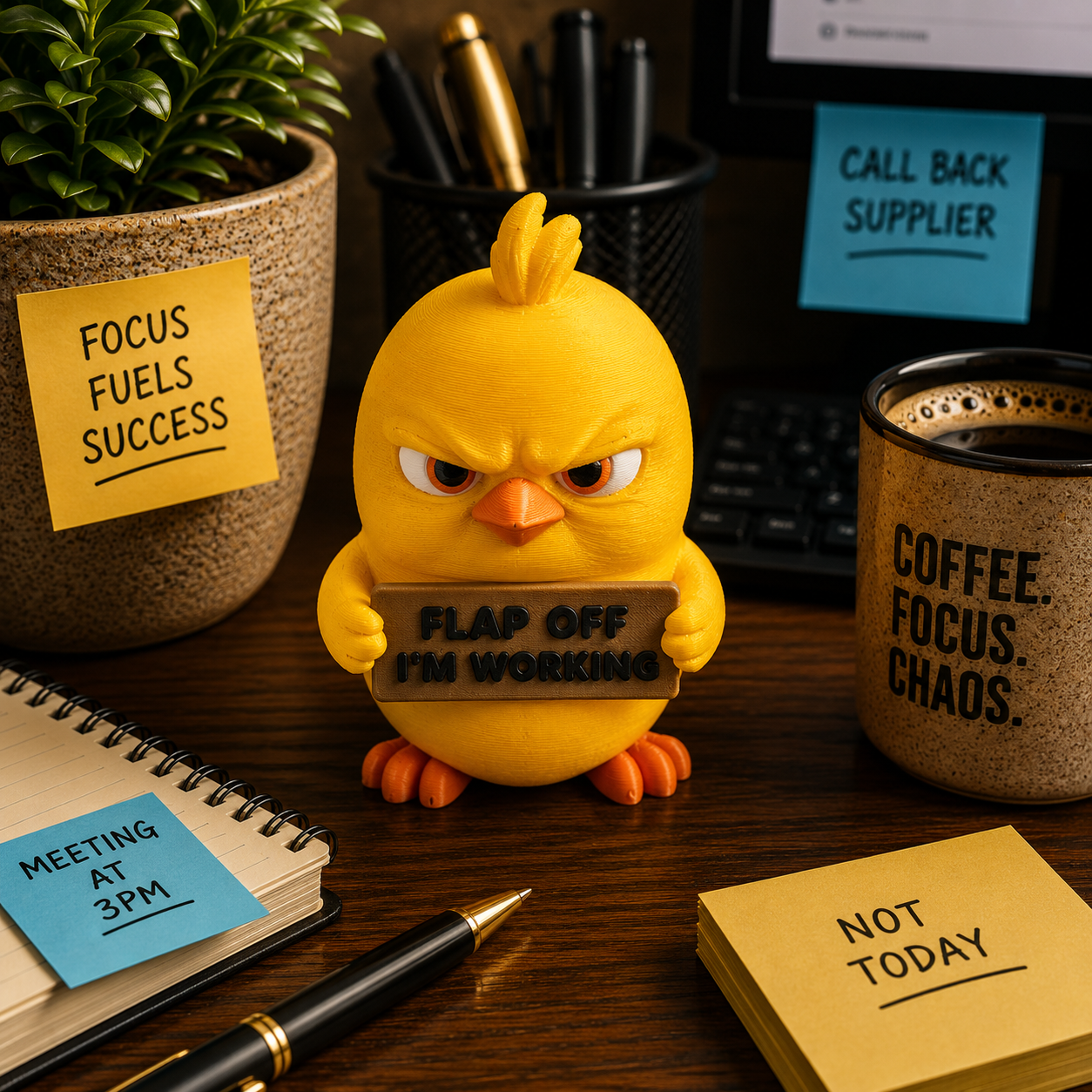 Prospect 3D - 3D Printed “Small Animals With Attitude” – Quirky Miniature Creatures for Desk, Shelf or Gifts