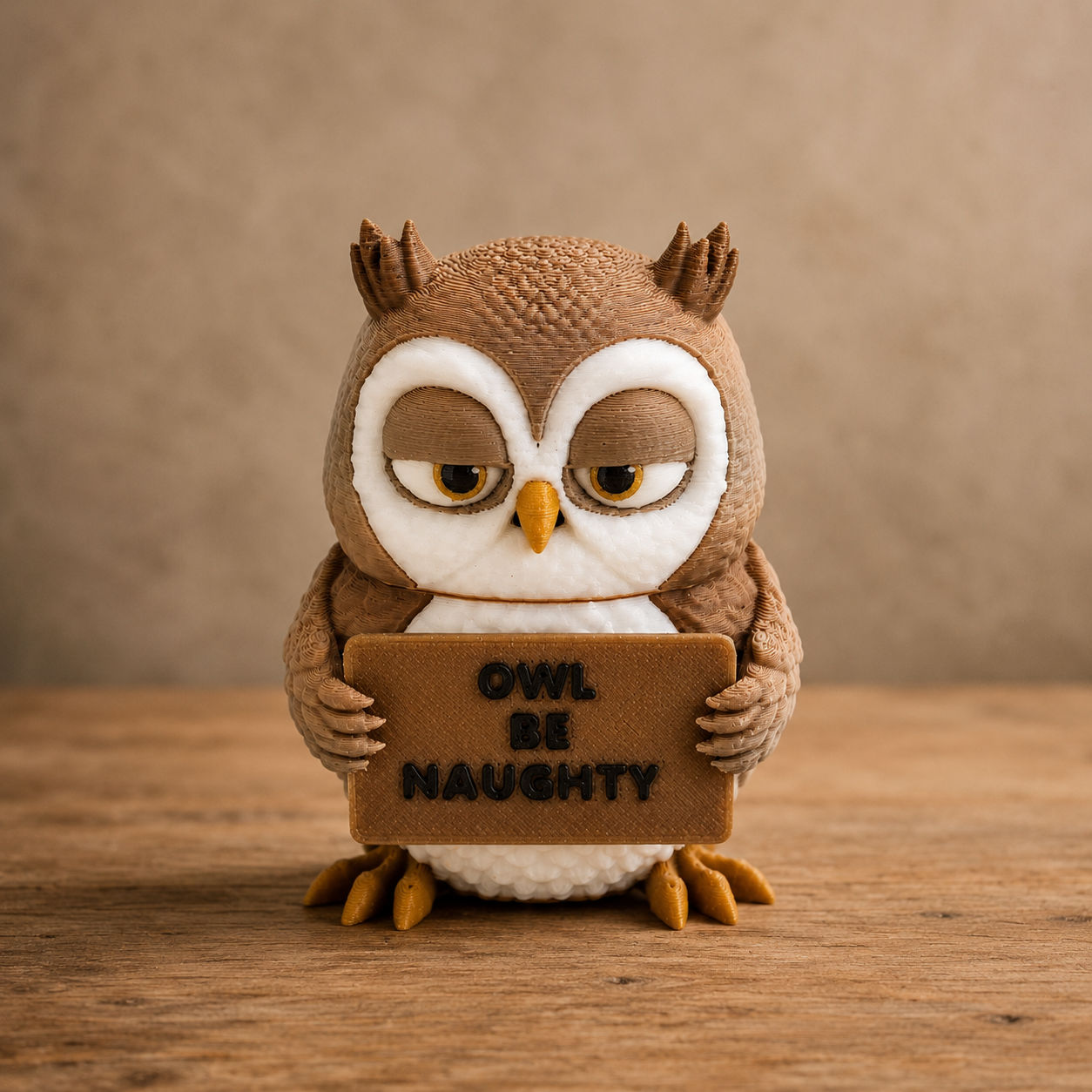 Prospect 3D - 3D Printed “Small Animals With Attitude” – Quirky Miniature Creatures for Desk, Shelf or Gifts