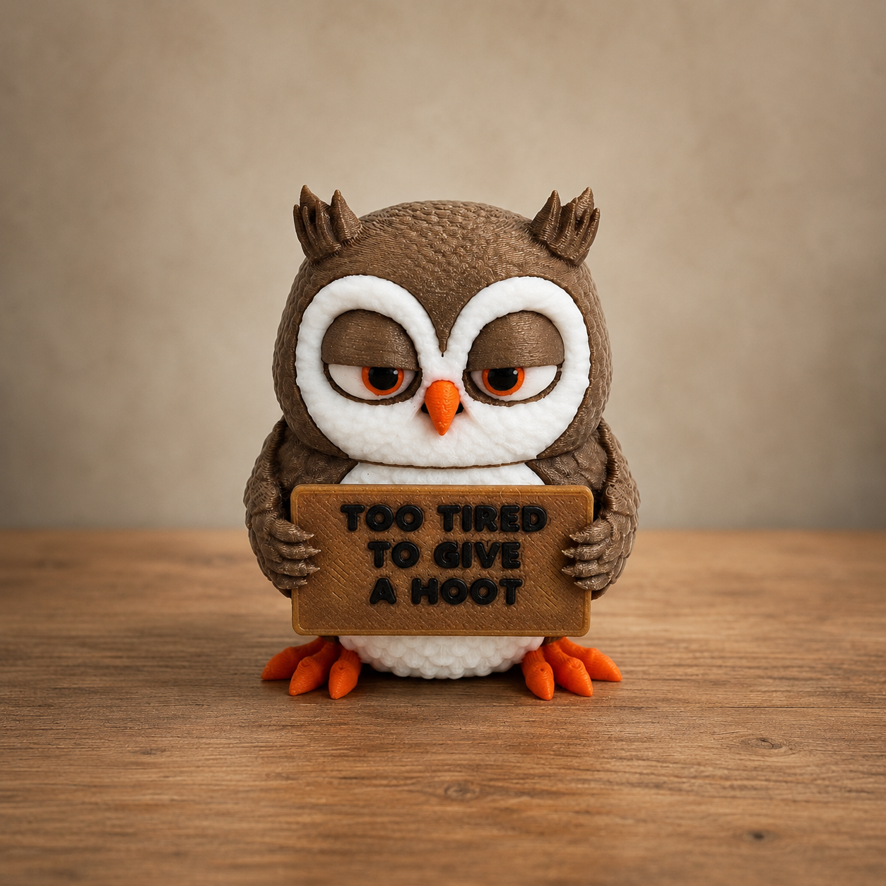 Prospect 3D - 3D Printed “Small Animals With Attitude” – Quirky Miniature Creatures for Desk, Shelf or Gifts