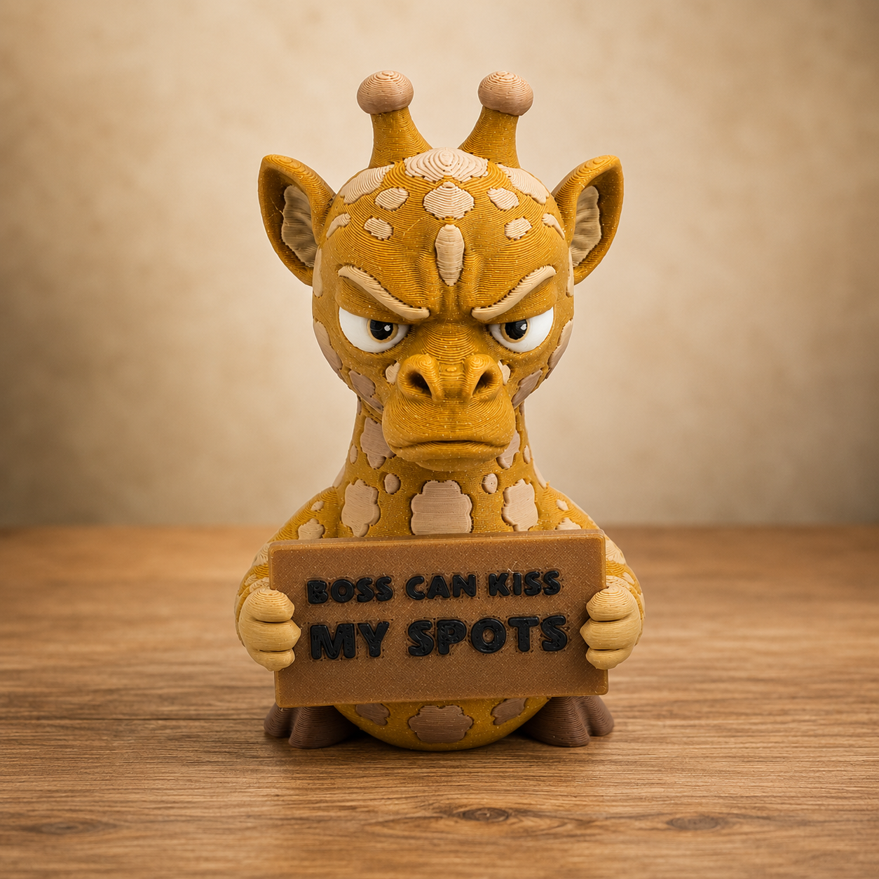 Prospect 3D - 3D Printed “Small Animals With Attitude” – Quirky Miniature Creatures for Desk, Shelf or Gifts