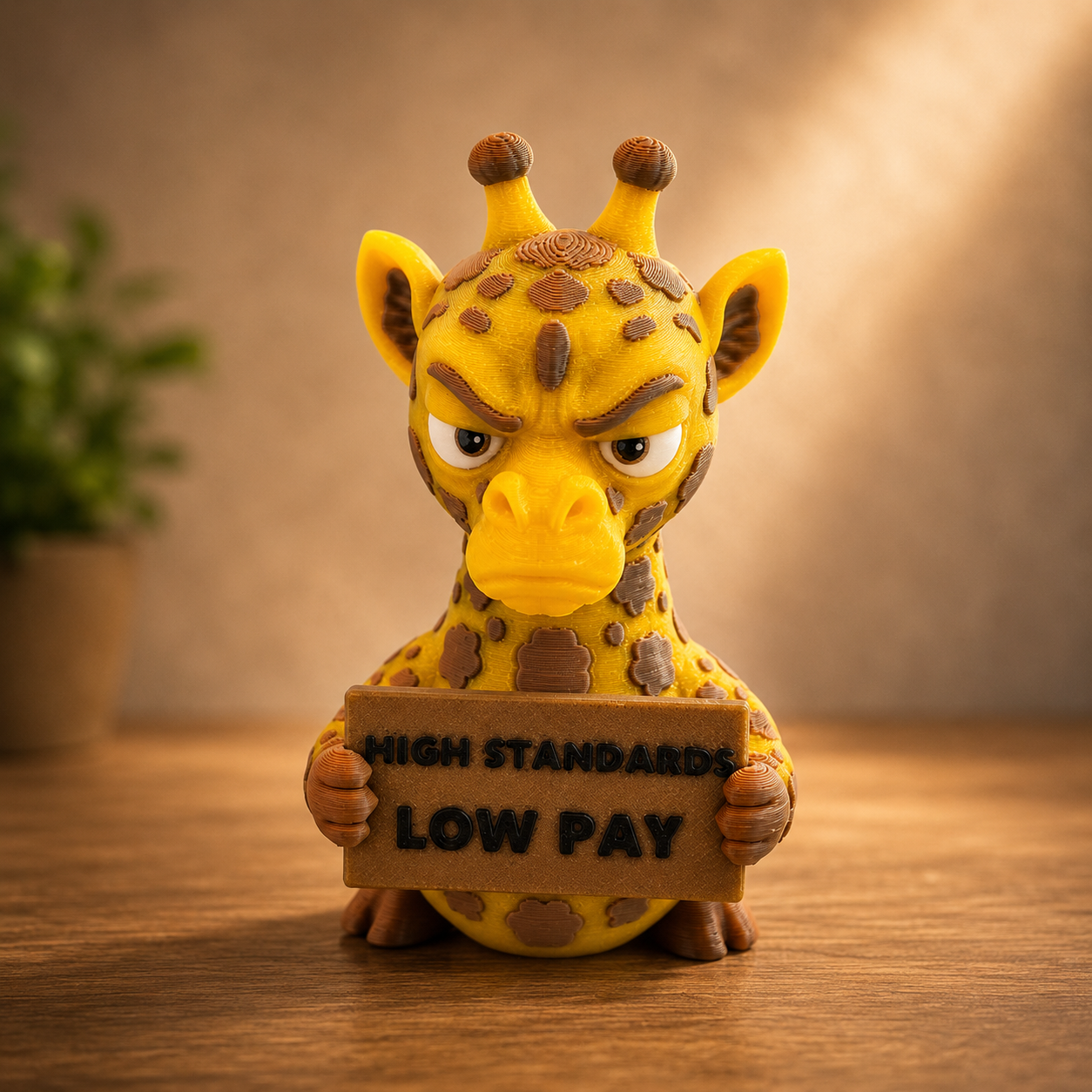 Prospect 3D - 3D Printed “Small Animals With Attitude” – Quirky Miniature Creatures for Desk, Shelf or Gifts